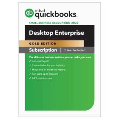 QuickBooks Enterprise Gold 2022