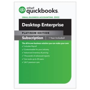 QuickBooks Enterprise Platinum 2022